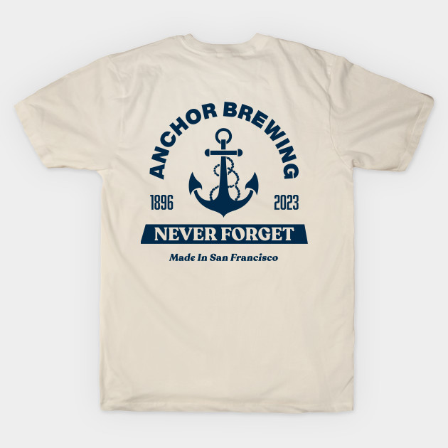 Anchor Steam (front/back) | Never Forget by Retro Travel Design